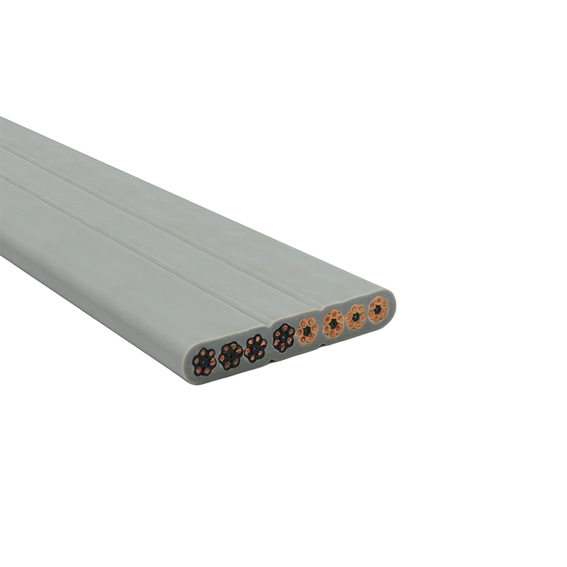 Cablu plat pentru lift, cu miez de cupru, izolat cu PVC