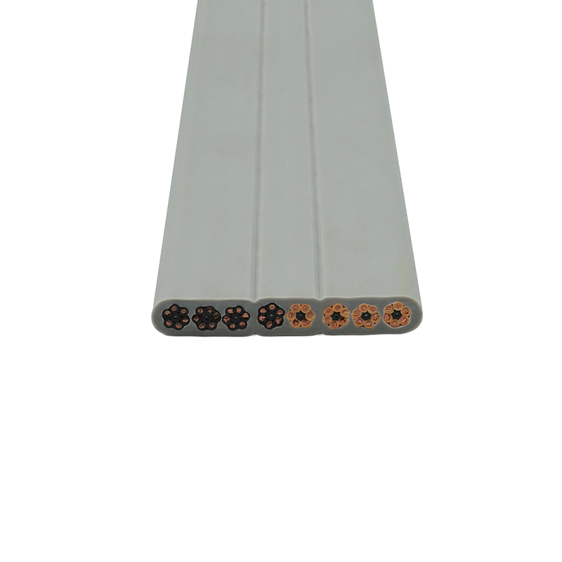 Cablu plat pentru lift, cu miez de cupru, izolat cu PVC