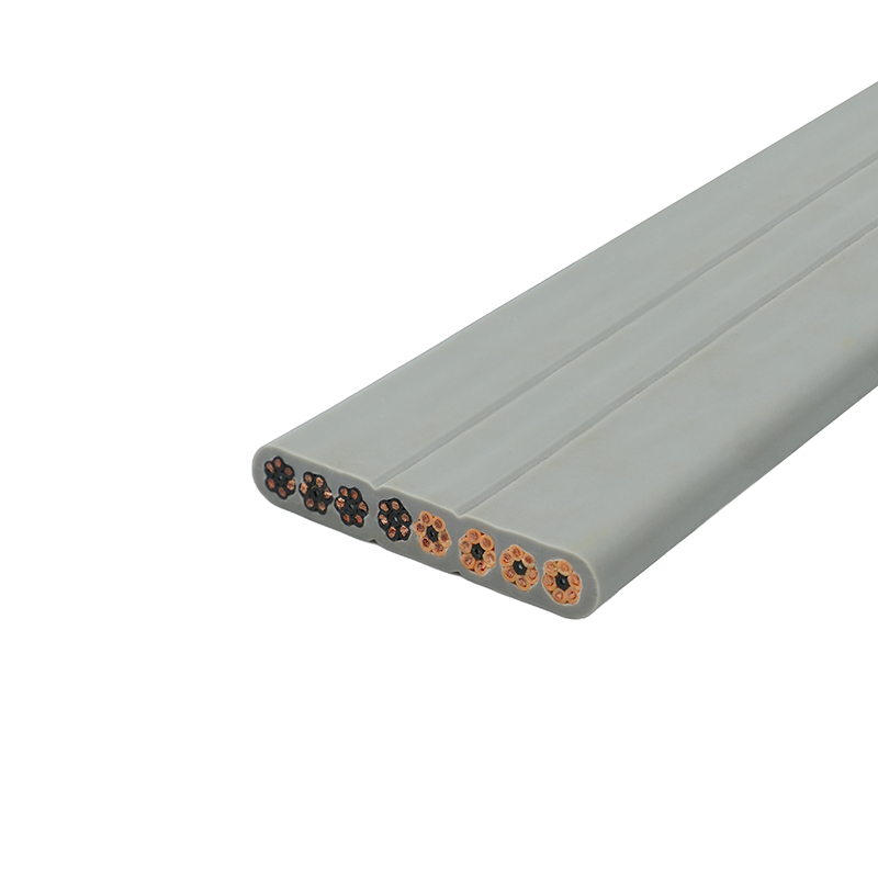 Cablu plat pentru lift, cu miez de cupru, izolat cu PVC