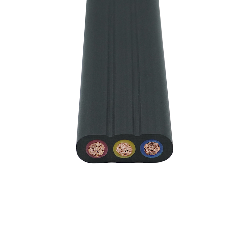 Cablu plat de călătorie pentru macara cu manta PVC